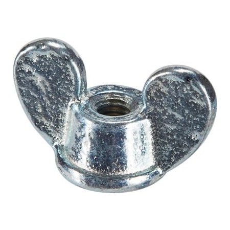 Peerless Hardware Wing Nut, 3/8"-16, Steel, Zinc Plated 0-EF-720B87-